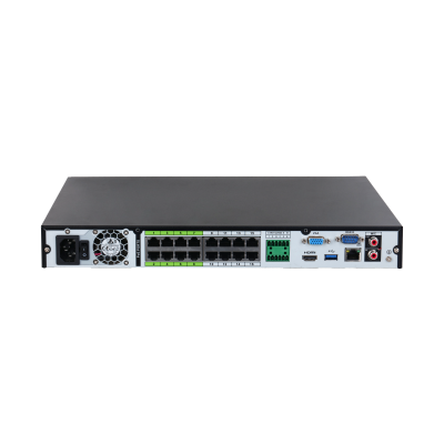 NVR 32CH DAHUA DHI-NVR5232-16P-EI | 16 puertos POE | Wizsense AcuPick | IN/OUT Alarma | 320 Mbps | 4K | Dewarping multiple | SMD Plus | Perimetral | Reconocimiento Facial | ANPR | Conteo de Personas | crowd distribution aglomeramiento de personas | Mapa de Calor | H.265 | Thermal · Imagen 2