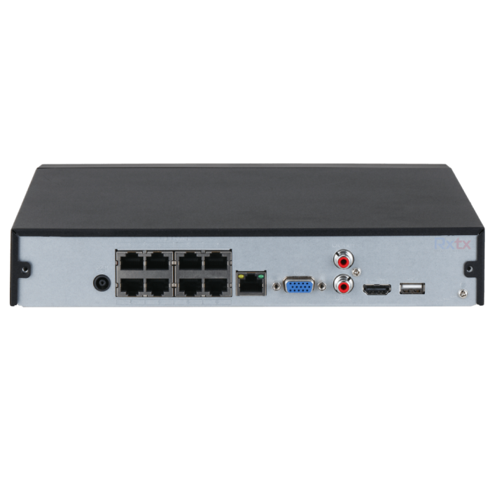 NVR 8CH DAHUA DHI-NVR2108HS-8P-I2 | 8 Puertos POE | SMD | Wizsense · Imagen 2