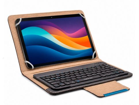 FUNDA PARA TABLET NETMAK NM-FT11 CON TECLADO BLUETOOTH 5.0 DE 9 a 11 pulgadas