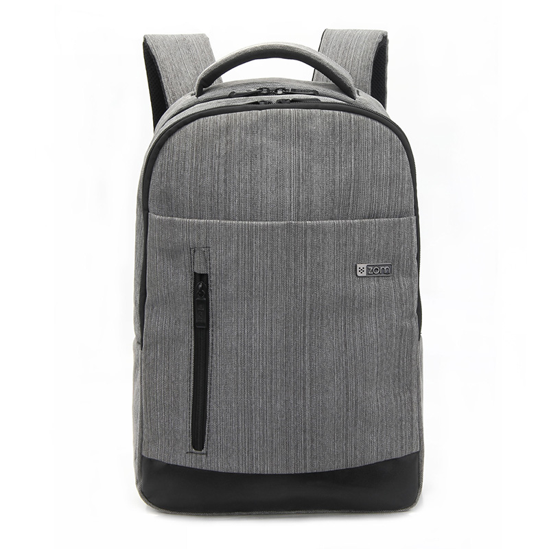 MOCHILA PARA NOTEBOOK 15.6 ZOM ZB-204GA GRIS