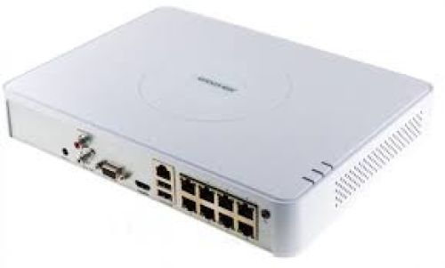 NVR 8CH HIKVISION DS-7108NI-Q1/8P | 8 puertos POE  | 4Mpx max | 60Mbps | H.265