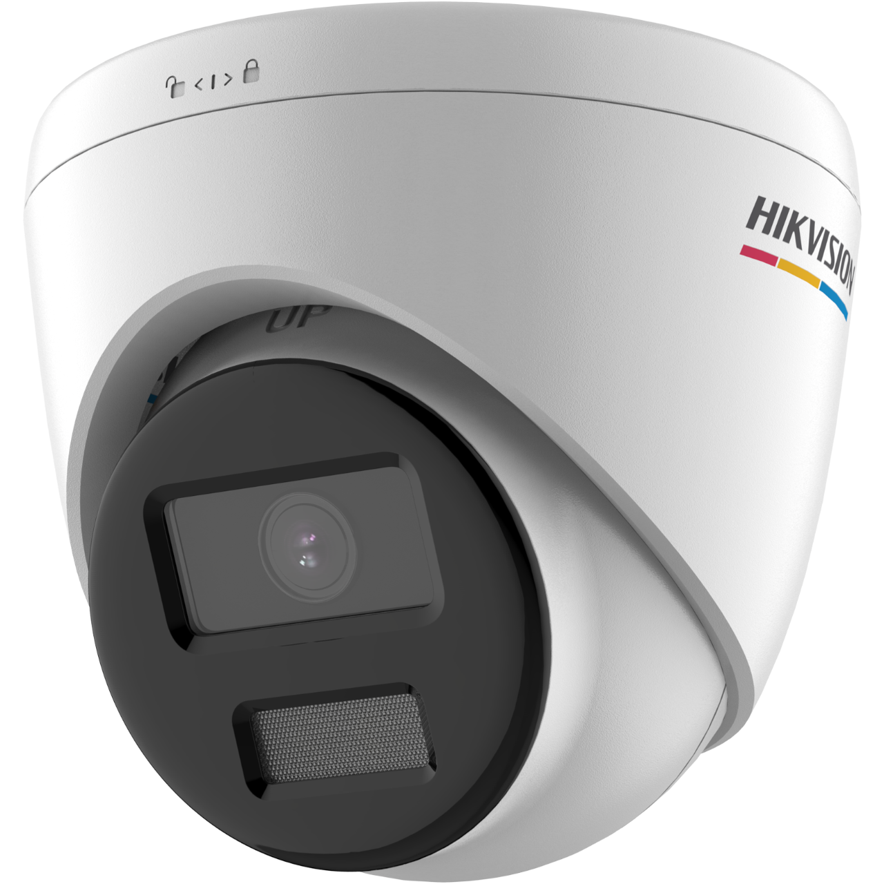 CAMARA IP HIKVISION DS-2CD1347G0-L | 4Mpx | Colorvu | Domo | 2.8mm | Metal + Plastico | Exterior | 30mtrs IR | h265+ | POE | Full · Imagen 2