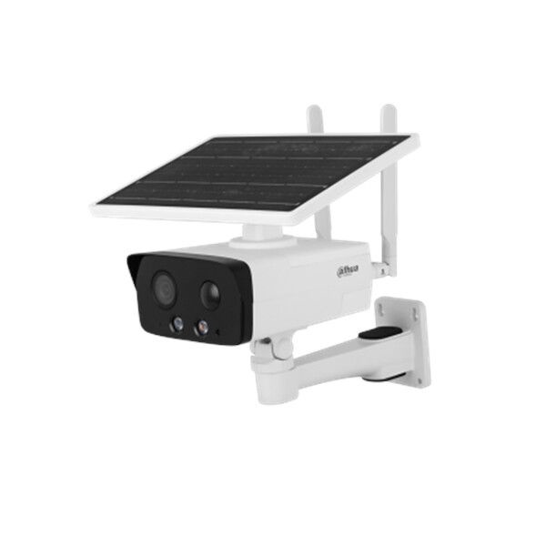 CAMARA OUTLET IP DAHUA DH-IPC-HFW2431DGP-4G-SP-NL668LA-B-0280B | 4Mpx | 2.8mm | Solar | Microfono y Parlante | PIR | 4G LAN | h265+ | Soporta Micro SD hasta 256Gb