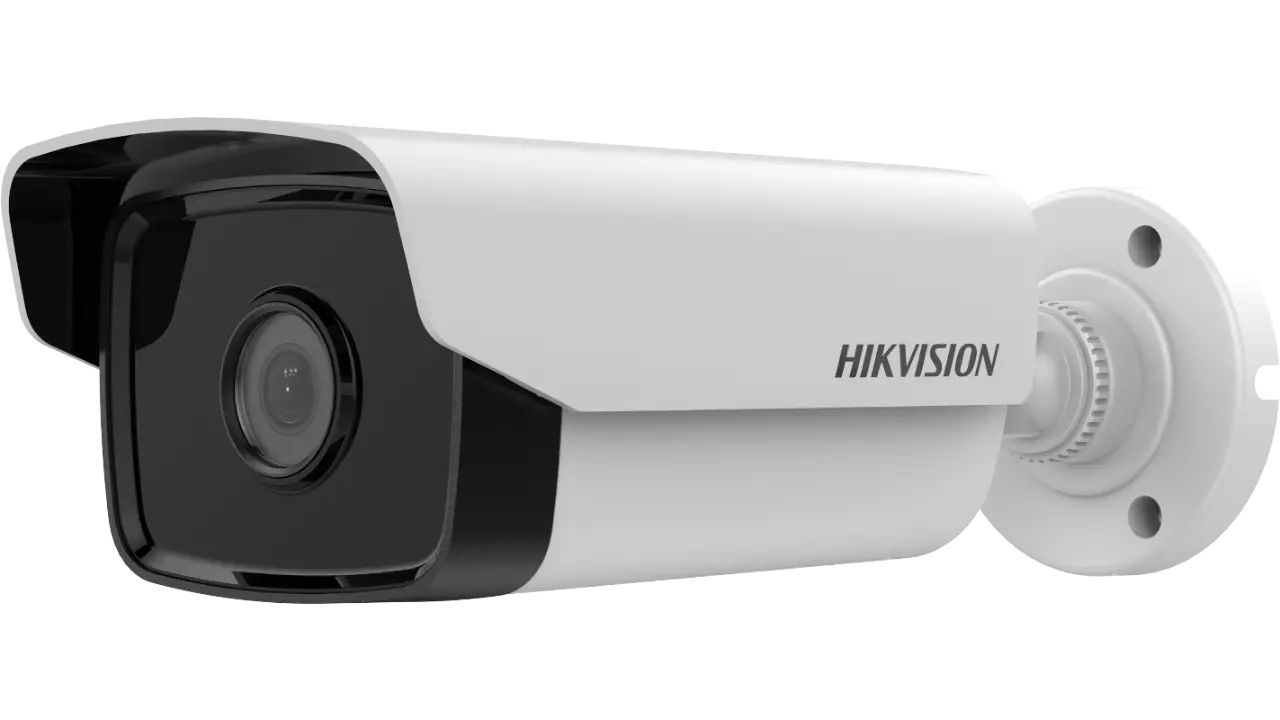 CAMARA IP HIKVISION DS-2CD1T43G0-I | 4Mpx | Bullet | 4mm | Metal + Plastico | Micro SD | 50mtrs IR | h265+ | POE
