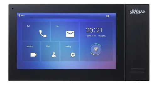 PANTALLA DAHUA UNIDAD INTERIOR VTH2421FB-P 6 ALARMA OUT Pantalla 7 TACTIL