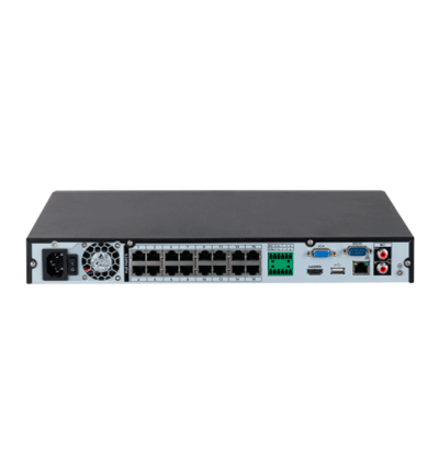 NVR 16CH DAHUA DHI-NVR2216-16P-I2 | 16 puertos POE | Wizsense | IN/OUT Alarma | 144 Mbps | Dewarping | SMD Plus | Perimetral | Reconocimiento Facial | H.265 · Imagen 2