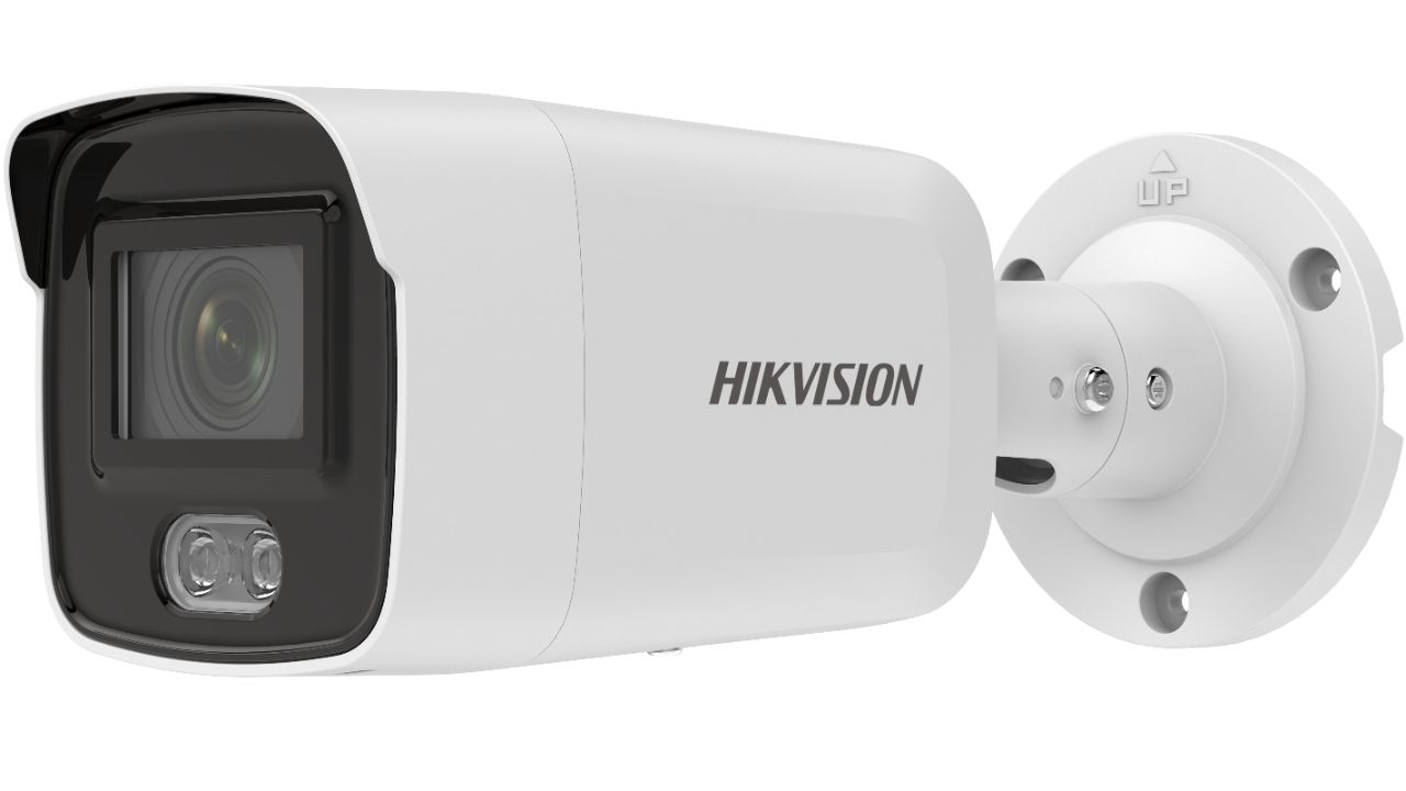 CAMARA IP HIKVISION DS-2CD2047G2-LU | 4Mpx | Colorvu | Microfono | Bullet | 2.8mm | Metalica | WDR | 30mtrs IR | Full Color | Vehiculo y Humanos