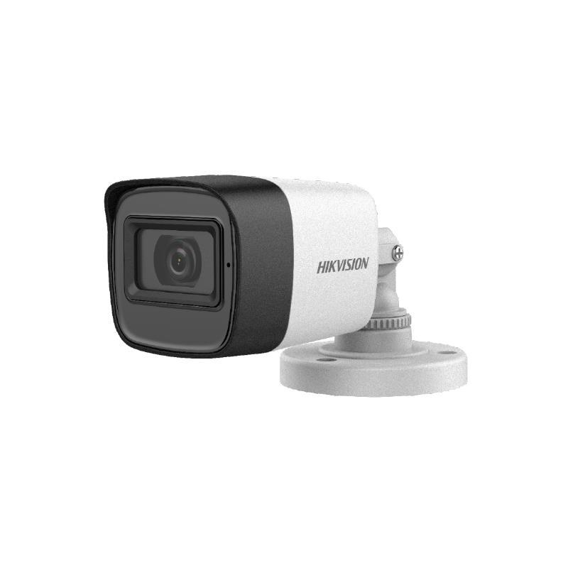 CAMARA HIKVISION DS-2CE16D0T-ITFS 1080P | 2Mpx | Microfono | Bullet | 2.8mm | Metalica | IR 30 MTRS 