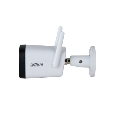 CAMARA IP DAHUA DH-IPC-HFW1230DTP-STW-0280B  | 2Mpx | Wifi | Microfono y Parlante Audio 2 vias | Bullet | 2.8mm | Plastica| Exterior | 30mtrs IR | h265+ | Micro SD 256Gb	 · Imagen 2