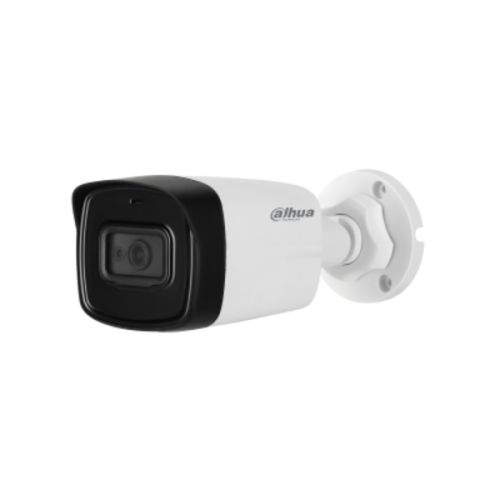 CAMARA DAHUA DH-HAC-HFW1800TLP-A-0280B - 8Mpx - Bullet - 2.8mm - Microfono - 80mtrs IR - 4K - Metalica y Plastica - Exterior · Imagen 3