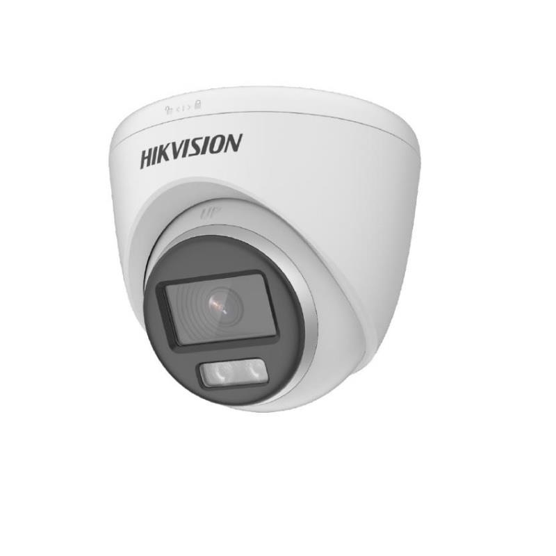 CAMARA HIKVISION DS-2CE70KF0T-PFS | 5Mpx | Colorvu | Microfono | Domo | 2.8mm | Plastica | IR 20 MTRS | Full Color