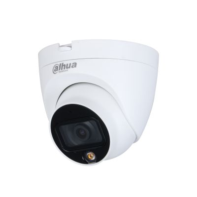 CAMARA DAHUA DH-HAC-HDW1239TLQP-A-LED-0280B-S2  | 2Mpx | Microfono | Full Color | Domo | 2.8mm | Metal + Plastica | Exterior | 20mtrs IR | Quick Install