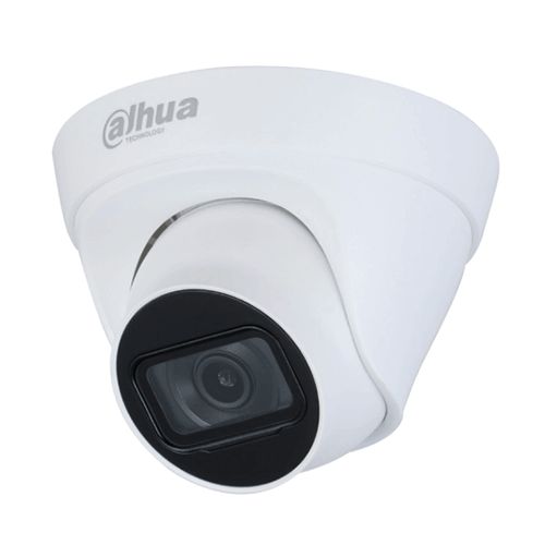CAMARA IP DAHUA DH-IPC-HDW1230T1P-0280B-S5-QH2 | 2Mpx | Domo | POE | 2.8mm | Metal + Plastico | Exterior - 30mtrs IR- h265+