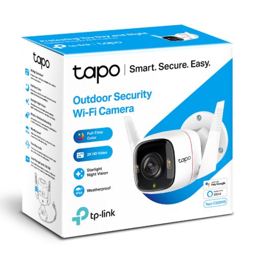 CAMARA IP WIFI TP-LINK TAPO C320WS | 4Mpx | FULL COLOR | ONVIF | BULLET EXTERIOR | LECTOR MICRO SD | ALARMA LUZ Y SONIDO | AUDIO BIDIRECCIONAL · Imagen 2