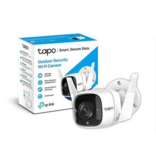 CAMARA IP WIFI TP-LINK TAPO C310 | 3Mpx | BULLET EXTERIOR | LECTOR MICRO SD | ALARMA LUZ Y SONIDO | AUDIO BIDIRECCIONAL