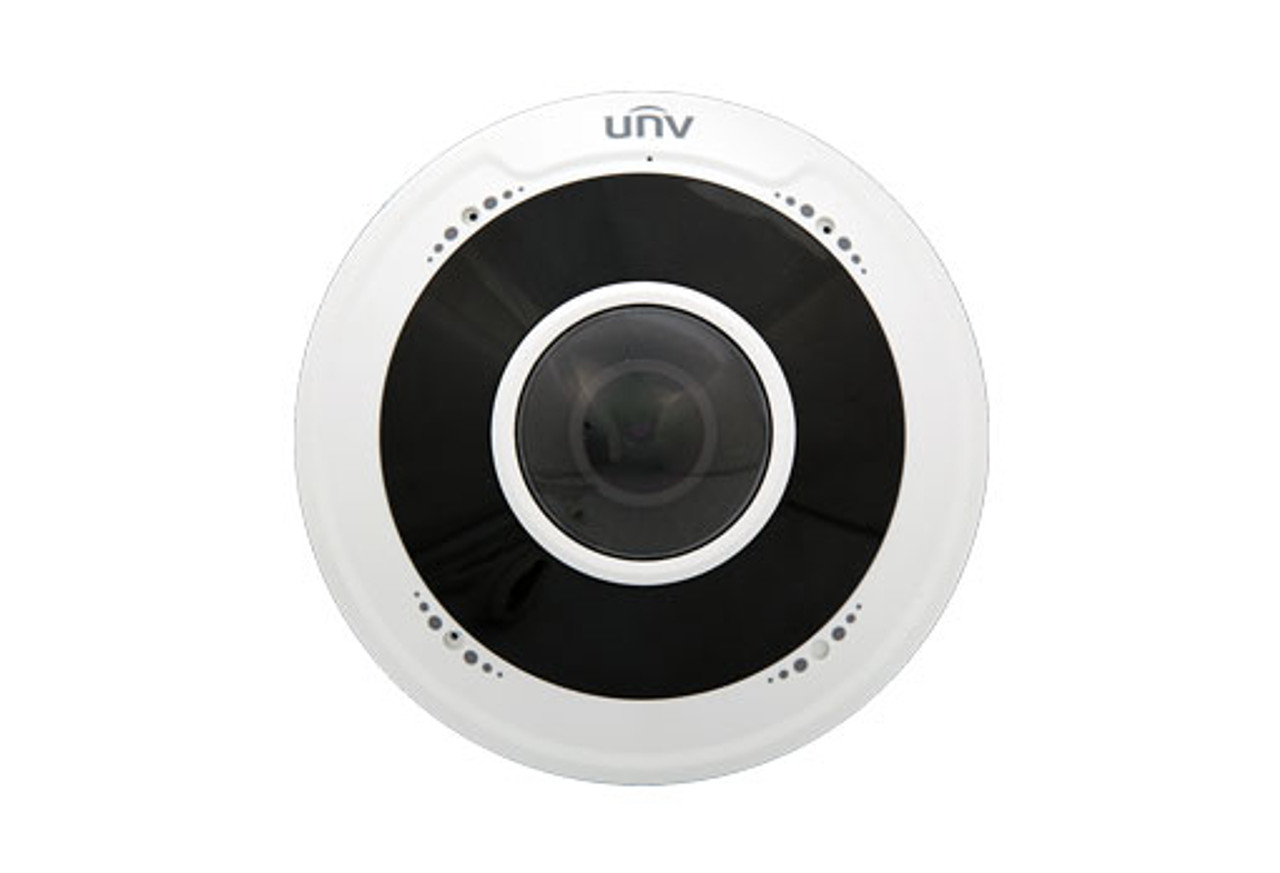 CAMARA IP UNIVIEW IPC815SB-ADF14K-I0 - Ojo de Pez Fisheye - 5Mpx - H.265 - POE - Micro SD 