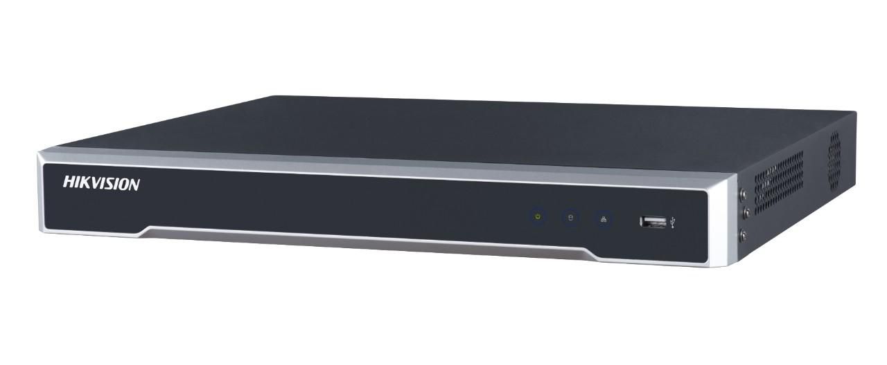NVR 16CH HIKVISION DS-7616NI-I2 | 32Mpx | 2 x SATA RAID | H.265+ | Dual Display 4K | 2 HDMI + 1 VGA | SMART special function cameras, including thermal camera/fisheye/people counting/heatmap/ANPR (automatic number plate recognition
