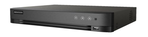 DVR 16CH HIKVISION IDS-7216HQHI-M1/FA - AcuSense - Facial - H.265 pro+ - hasta 24 Camaras IP  Audio por Coaxil