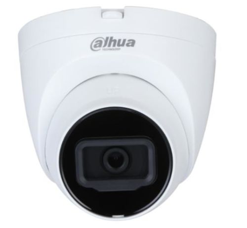 CAMARA DAHUA HAC-HDW1200TMQP-A-0280B-S5 2Mpx Domo 2.8mm Metalica Exterior IR 50mtrs y Microfono 1080FHD