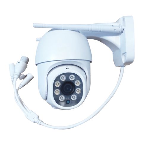 CAMARA IP DOMO PTZ PT550 WIFI - 2Mpx - MOTORIZADA - MICRO SD - IR 15 mtrs  - ONVIF - EXTERIOR - SIN FUENTE - Seguimiento 