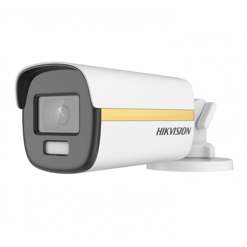 CAMARA HIKVISION DS-2CE12DF8T-F 1080P | 2Mpx | Colorvu | Bullet | 2.8mm | Metalica | Exterior | 40mtrs IR | Full Color
