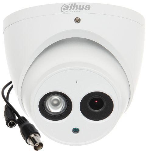 CAMARA DAHUA HAC-HDW1200EMP-A-0280B-S4 2Mpx - Domo 2.8mm - IR 50Mts - Microfono - Metalica 1080FHD