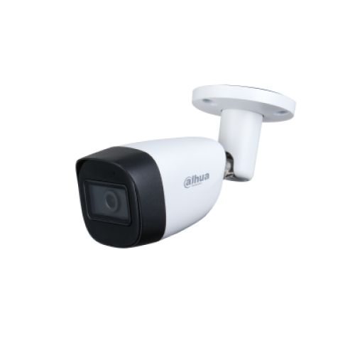 CAMARA DAHUA DH-HAC-HFW1200CMP-A-0280B-S5 - 2Mpx - Bullet - Microfono - 2.8mm - Metal · Imagen 2