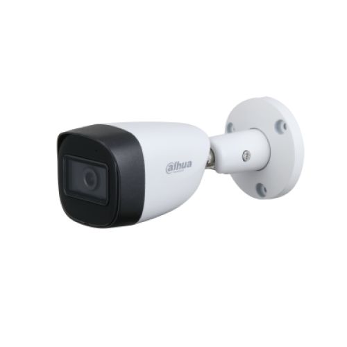 CAMARA DAHUA DH-HAC-HFW1200CMP-A-0280B-S5 - 2Mpx - Bullet - Microfono - 2.8mm - Metal