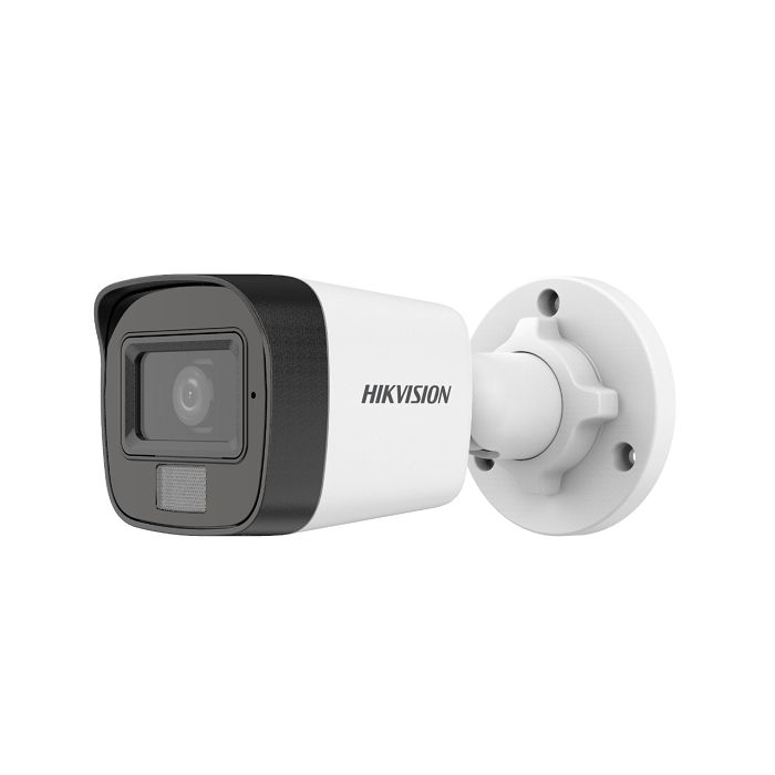 CAMARA HIKVISION DS-2CE16K0T-LFS | 2.8mm | 5Mpx | Microfono | Hybrid Light | Bullet | Metal