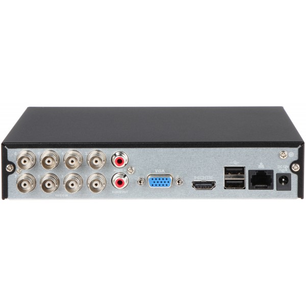 DVR 8CH DAHUA DH-XVR1B08-I - WizSense Inteligencia - Audio Coax - Hasta 10CH IP - 1 HDD - H.265 - 8CH - 1080N · Imagen 2