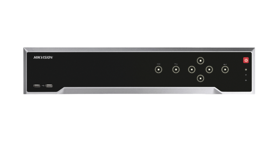 NVR 16CH HIKVISION DS-7716NI-I4 (B) | 32Mpx | 4 x SATA RAID | H.265+ | Dual Display 4K | 2 HDMI + 1 VGA |  SMART special function cameras, including thermal camera/fisheye/people counting/heatmap/ANPR (automatic number plate recognition · Imagen 2