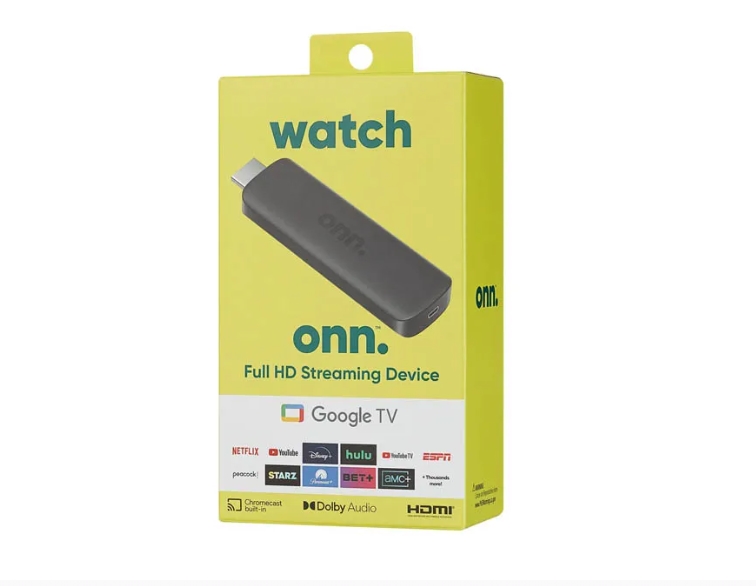 MULTIMEDIA CENTRAL ONN GOOGLE TV 2K FULL HD BUILT-IN VOICE SMART TV sin cargador