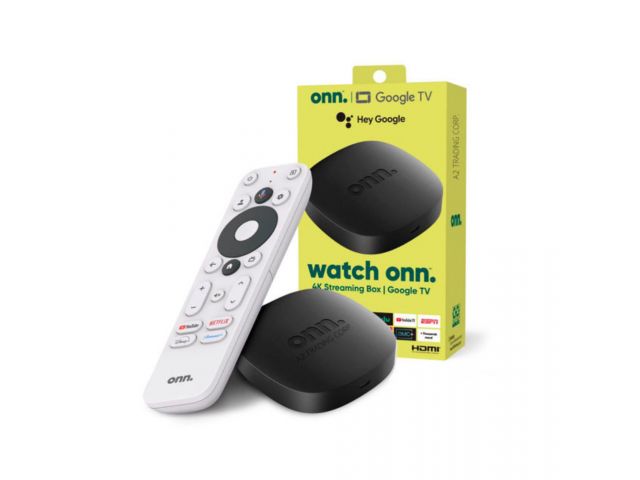 MULTIMEDIA CENTRAL ONN GOOGLE TV 4K HDMI BLUETOOTH BLACK SMART TV  sin cargador