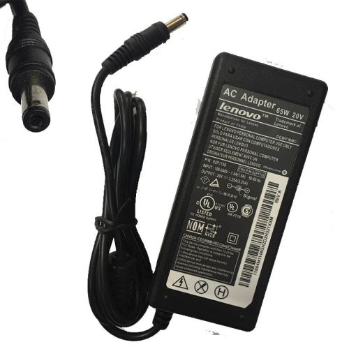Cargador Notebook Lenovo 5.5x2.5mm 20V 3.25A 65W 