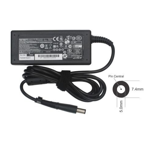 CARGADOR NOTEBOOK HP 7.4x5.0mm 65W 18.5V 3.5A