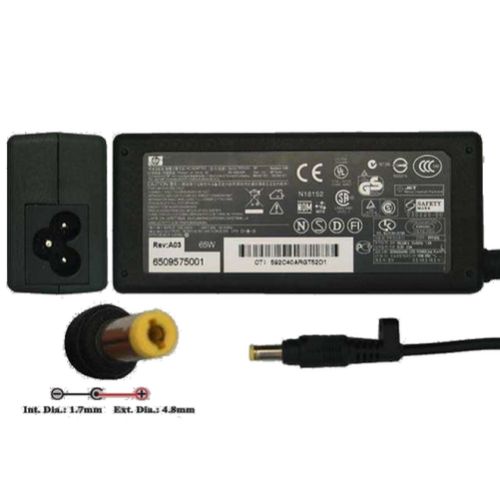 CARGADOR NOTEBOOK HP 4.8x1.7 40W