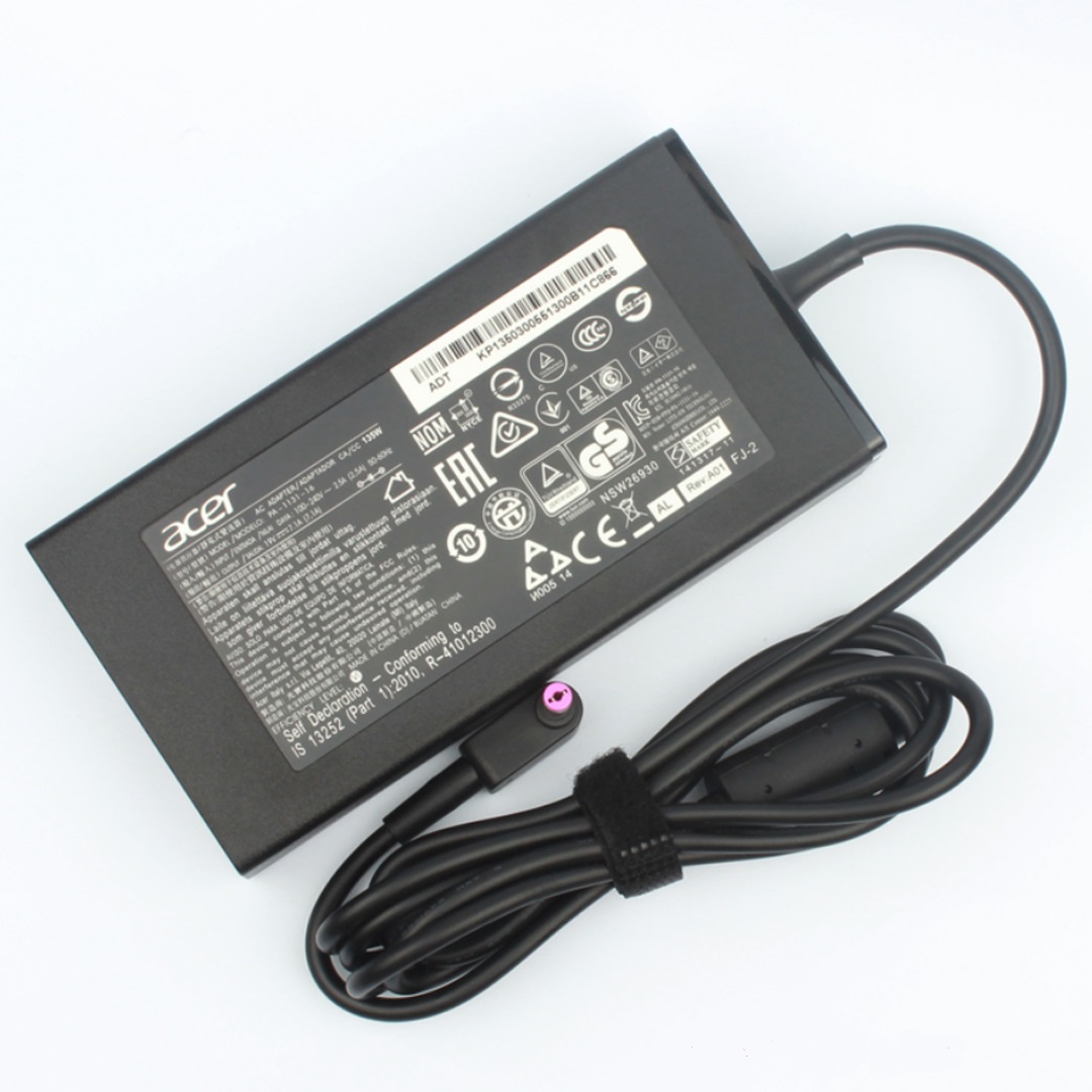 CARGADOR NOTEBOOK ACER 5.5X1.7 135W 19V 7.1A