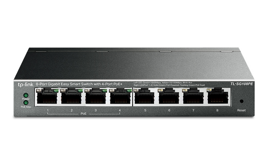 SWITCH TP-LINK TL-SG108PE | 8 Puertos | GIGA | 4 POE 64W Total · Imagen 2