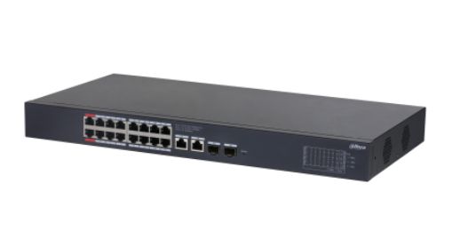 SWITCH DAHUA DH-CS4220-16GT-240 | 20 PUERTOS | 16 PUERTOS POE