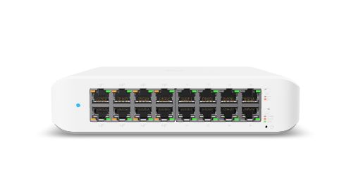 SWITCH UBIQUITI USW-LITE-16-POE UNIFI LITE 16 PUERTOS 8 POE