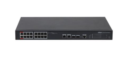 SWITCH DAHUA DH-PFS4218-16ET-190-V3 16 PORT POE