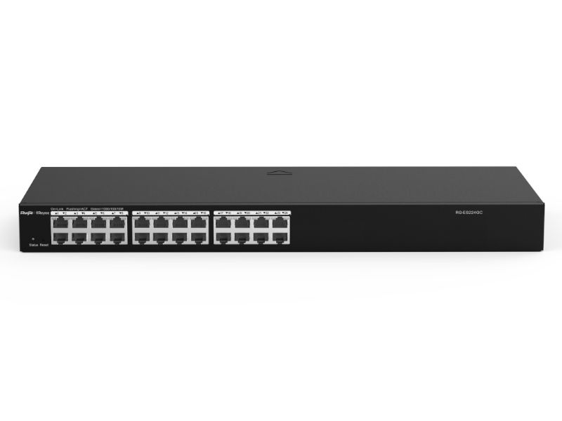 SWITCH RUIJIE REYEE RG-ES224GC | 24 Puertos | Gigabit | Cloud | Metalico | Rackeable