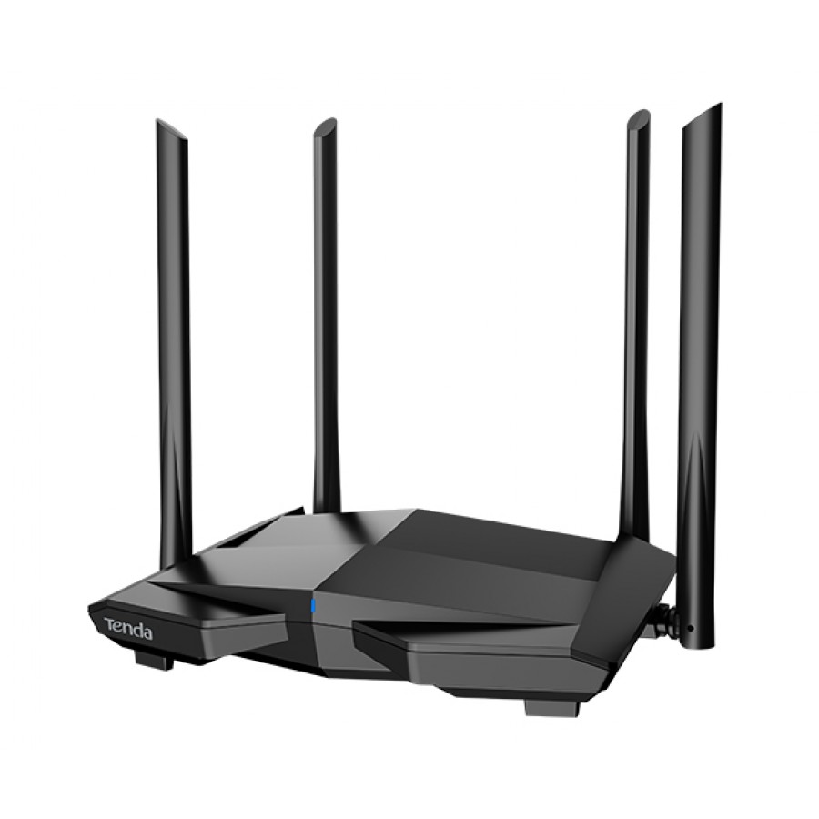 ROUTER WIFI TENDA AC10 AC1200 | DUAL BAND | 4 ANTENAS | PUERTOS GIGABIT | MODO REPETIDOR | 1 WAN + 3 LAN