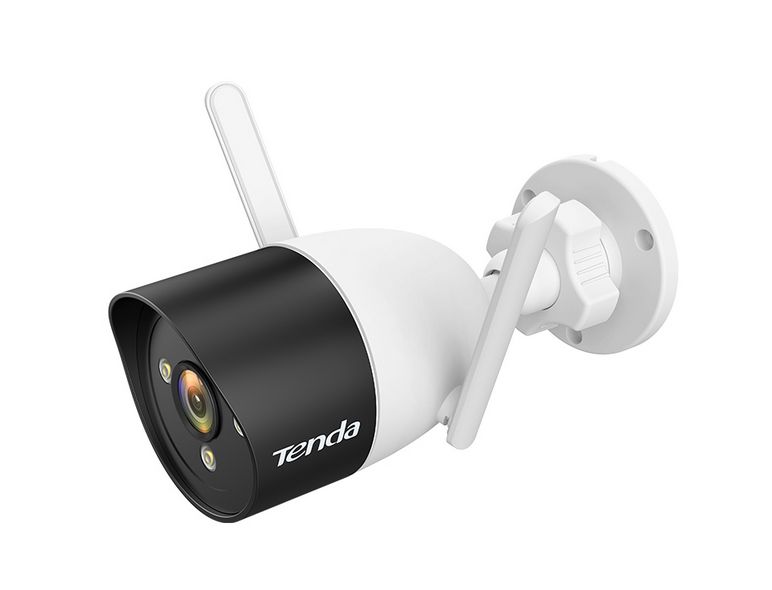 CAMARA IP WIFI TENDA CT3-WCA | 2MP | FULL COLOR | AUDIO BIDIRECCIONAL | ALARMA LUZ Y SONIDO | DETECCION HUMANOS | MICRO SD | ONVIFF | PUERTO RJ45