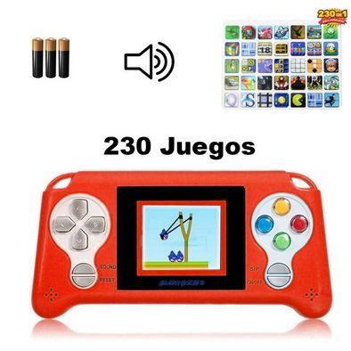 CONSOLA PORTATIL 230 JUEGOS 