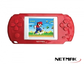 CONSOLA VIDEO NETMAK 8BIT 268 JUEGOS NM-GAME