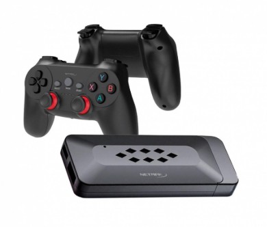 CONSOLA VIDEO HDMI GAME NETMAK NM-M34 4K PSP (PS2 Portátil), PS1, Dreamcast, Sega, GameBoy, Atari, Nintendo 64/DS, MAME, ARCADE, Family y muchos más.	