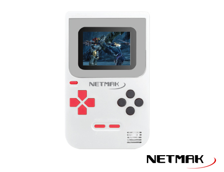 CONSOLA VIDEO NETMAK 8BIT 268 JUEGOS NM-RETRO