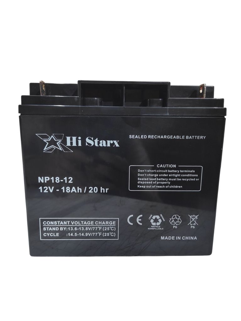BATERIA UPS 12V 18A HI STARX HS1218	