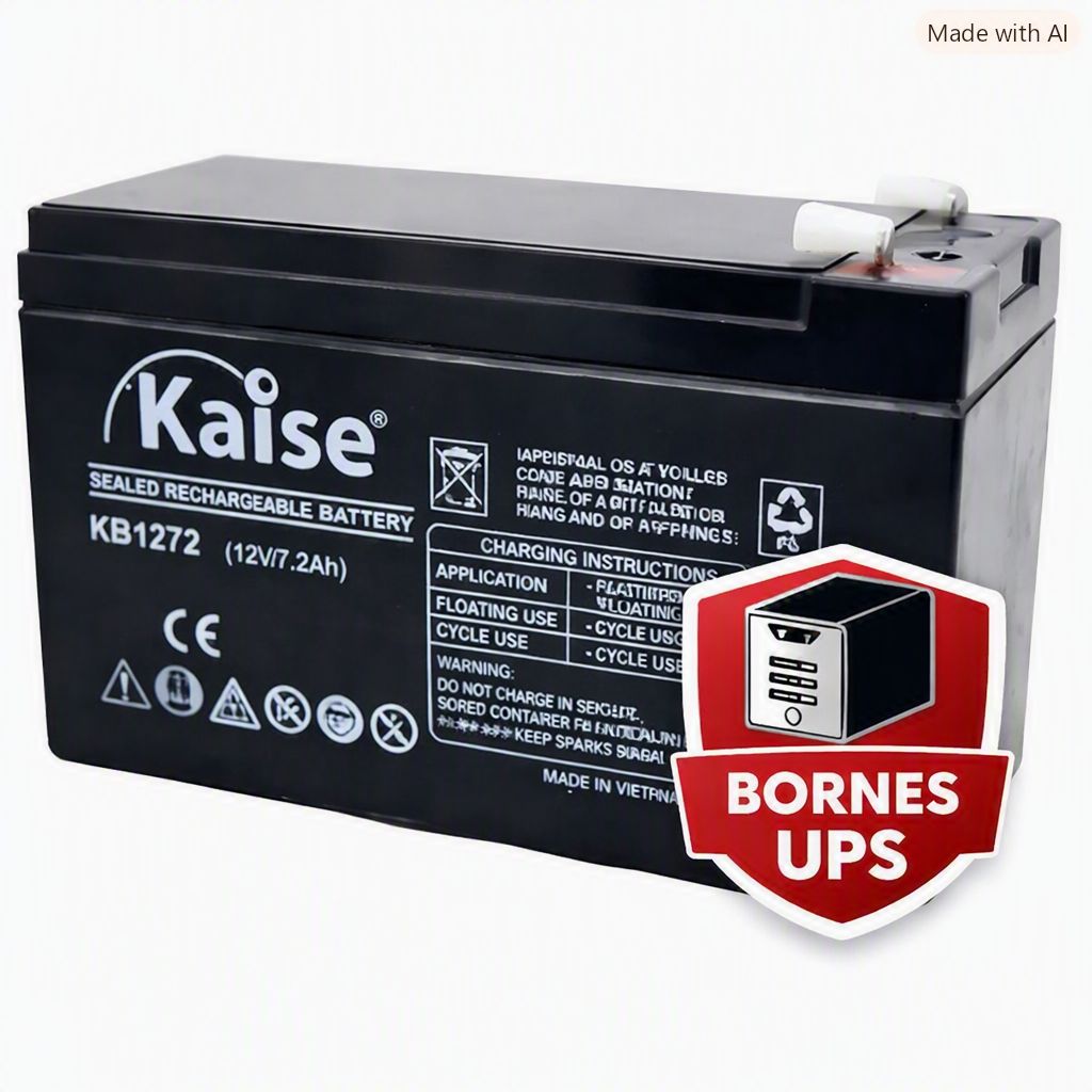 BATERIA UPS 12V 7.2A KAISE KB1272 F2 7A PARA UPS